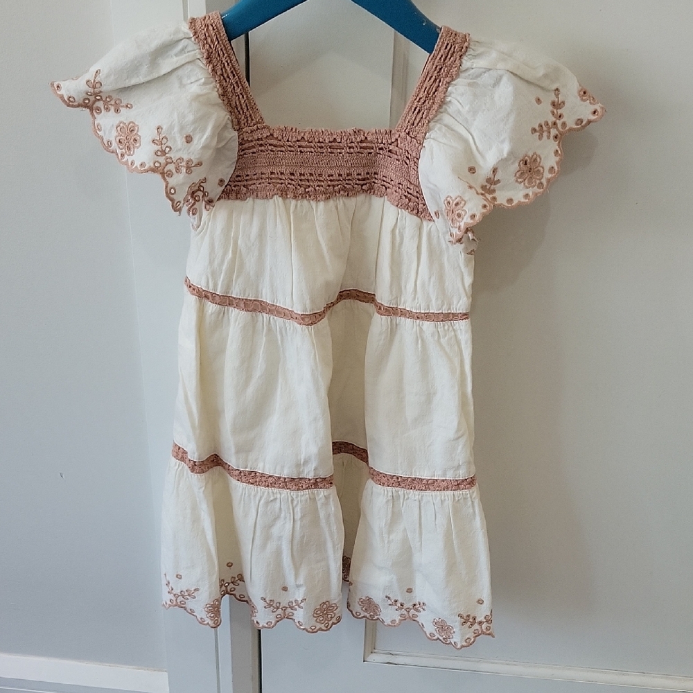 Zara Kids Girl Dress With Lace